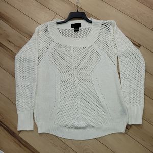 Kardashian kollection Off White knit sweater